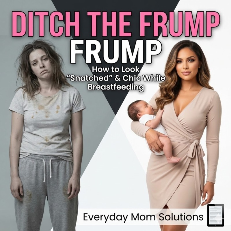 Ditch the Frump: How to Look "Snatched" & Chic While Breastfeeding"