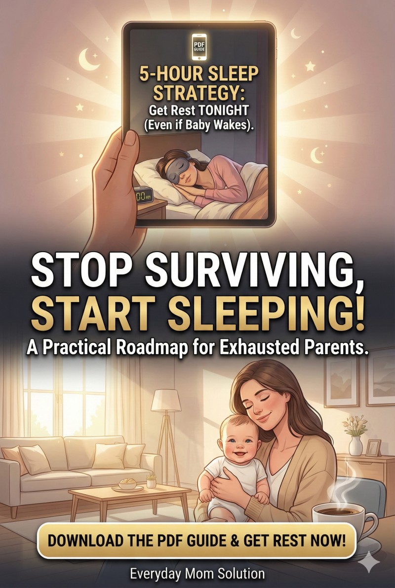How to Snag 5 Hours of Sleep TONIGHT (Even if Baby Wakes)