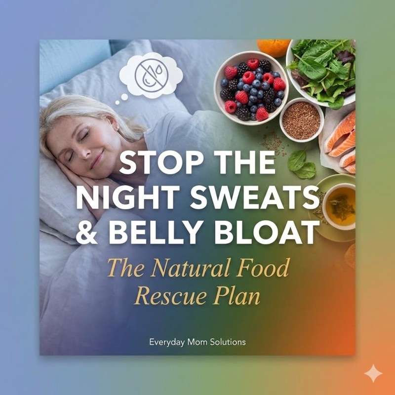 Stop the Night Sweats & Belly Bloat: The Natural Food Rescue Plan