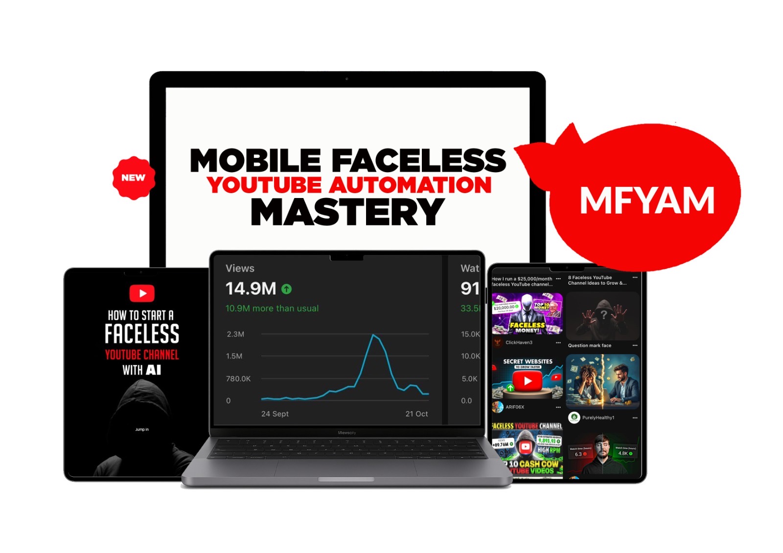 Mobile Faceless YouTube Automation Mastery