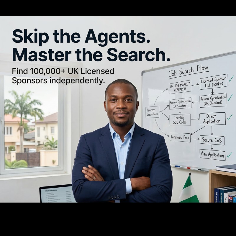 The UK DIY Job Search & Sponsorship Strategy Guide (A complete DIY guide)