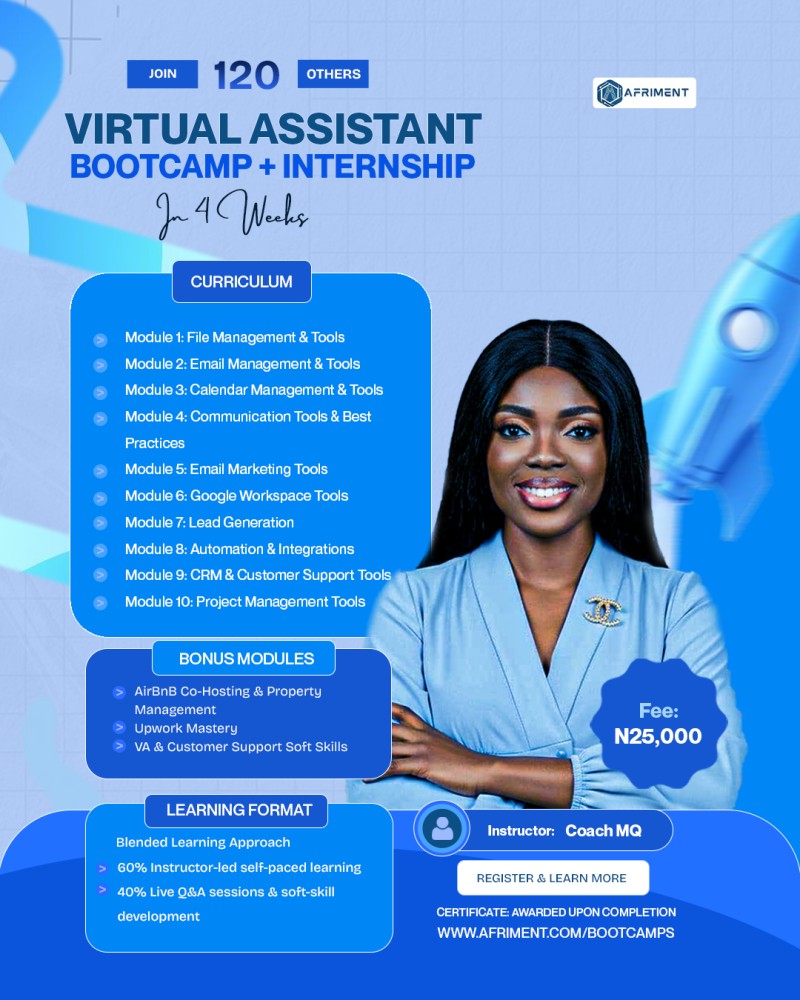 VA/CUSTOMER SUPPORT BOOTCAMP