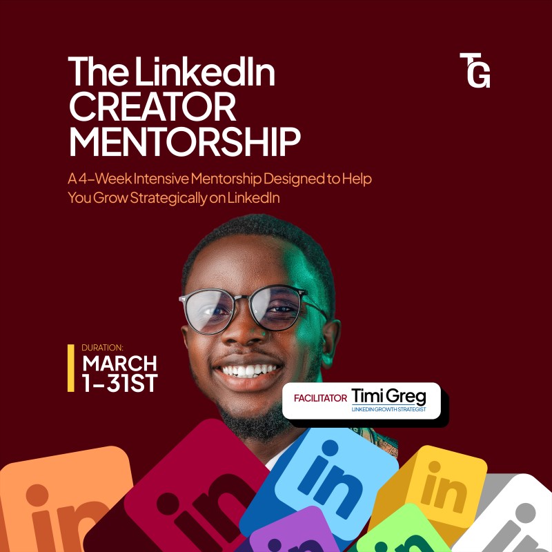 THE LINKEDIN CREATOR MENTORSHIP