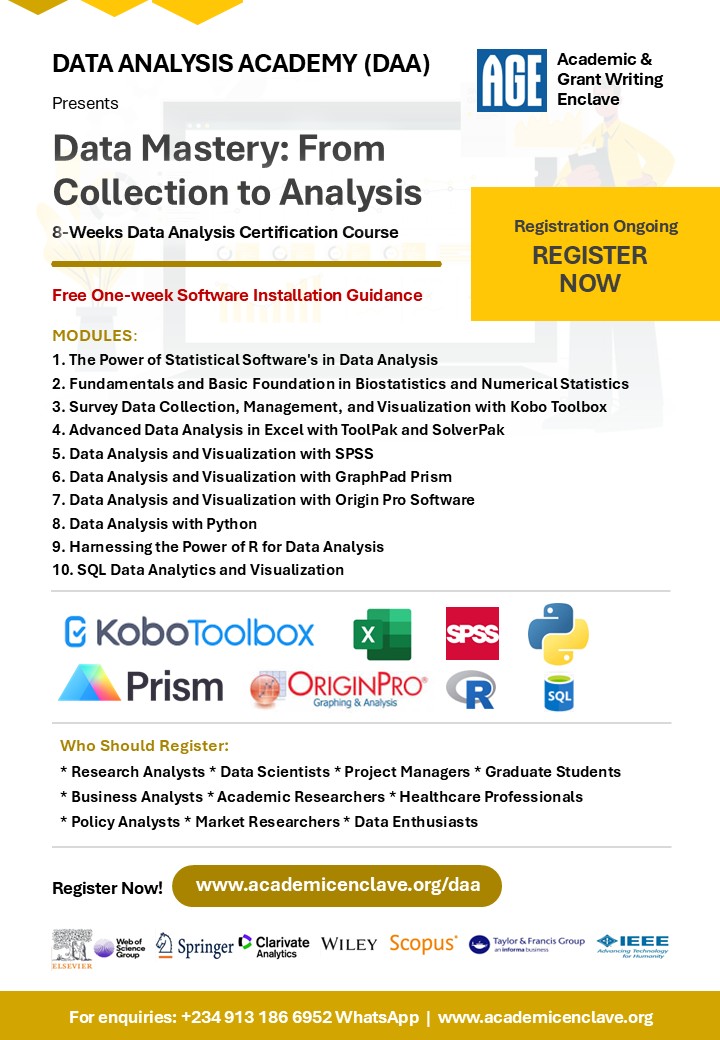 Data Analysis Academy (DAA) Part Payment