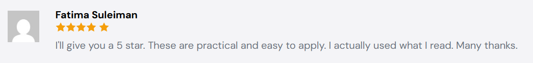 Customer review 2