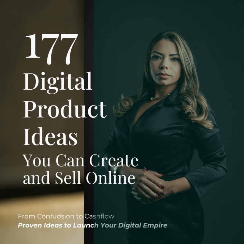 Cashflow Blueprint: 170+ Digital Product Ideas to Launch & Sell Online