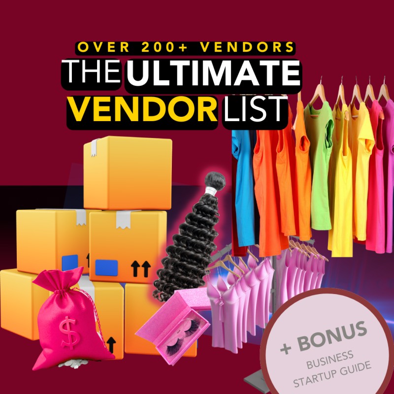 The Ultimate Vendors List