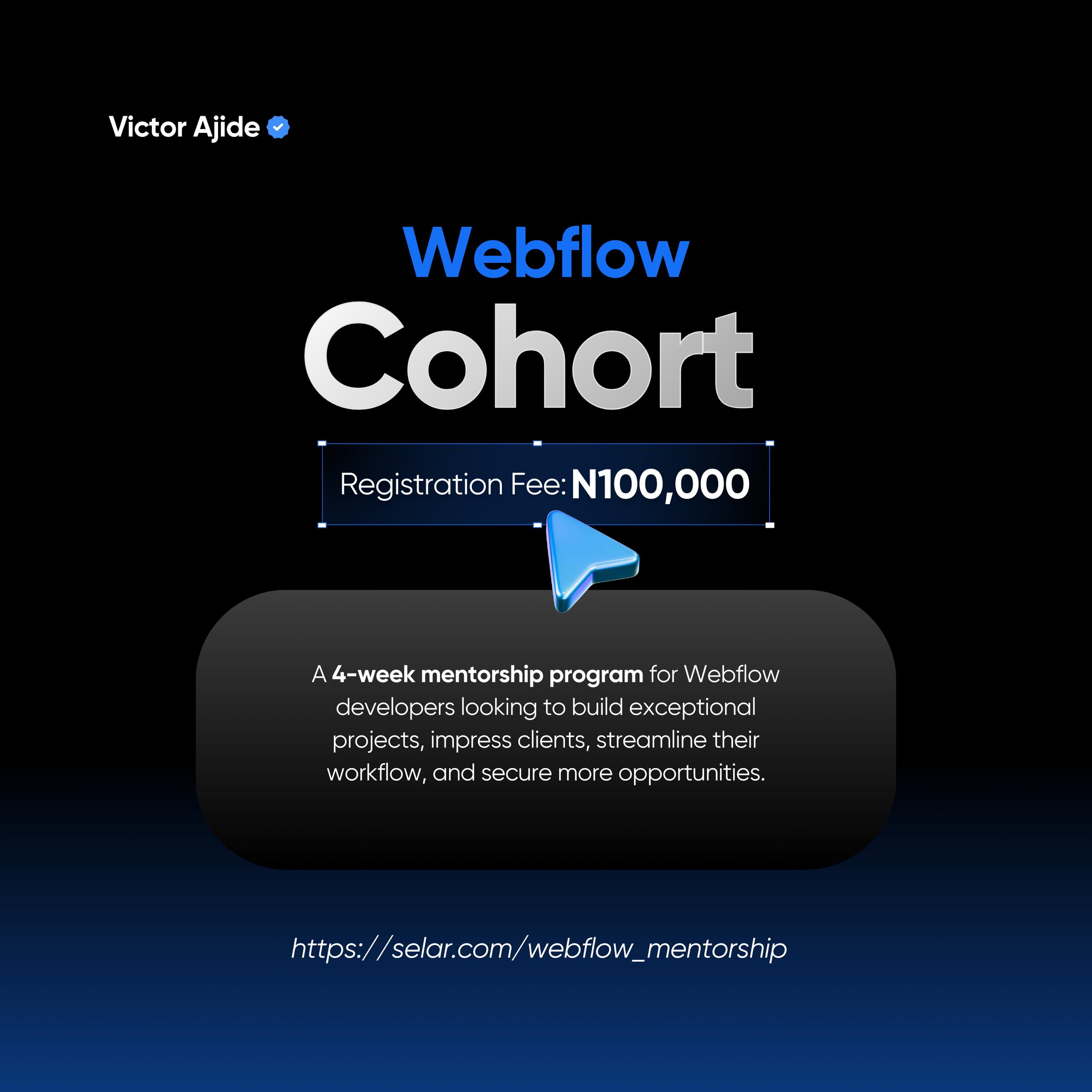Webflow Mentorship Program