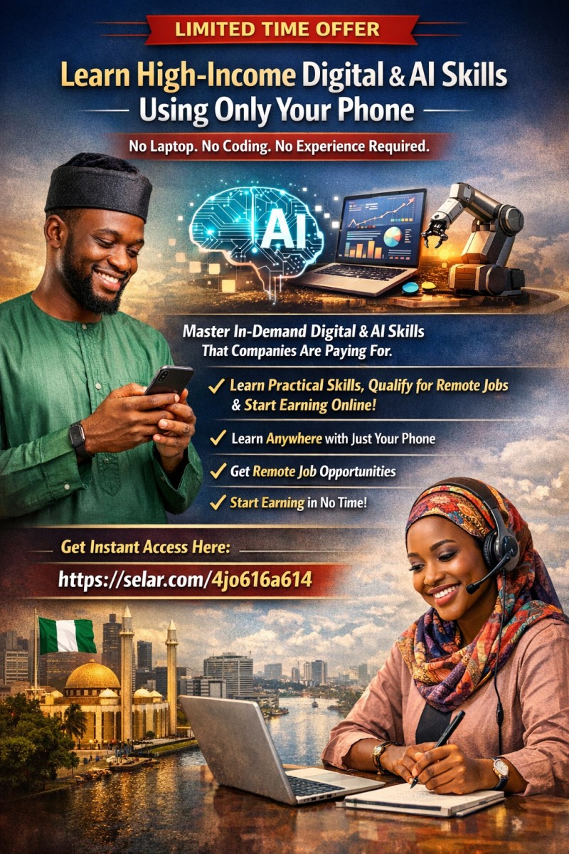 Complete Digital Skills & AI Training for Beginners Using Free AI Tools + Remote Jobs Offer
