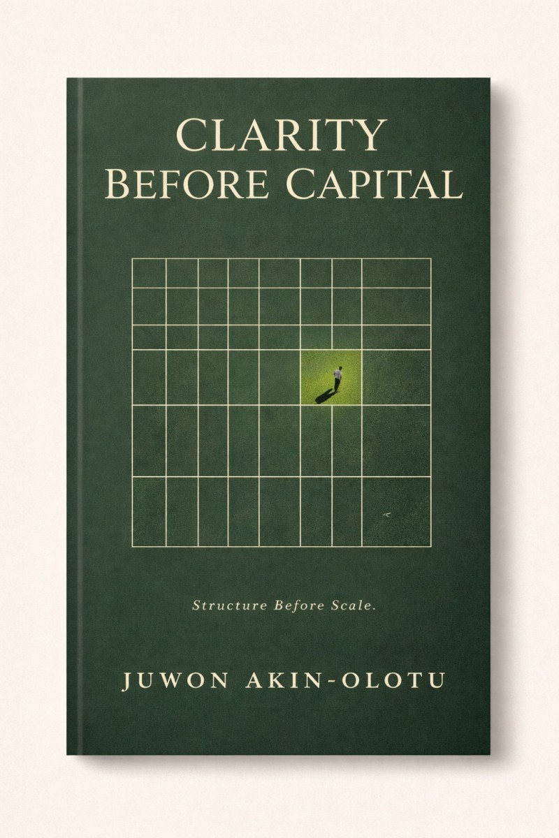 CLARITY BEFORE CAPITAL: A Serious Guide to Building a Career in Agriculture