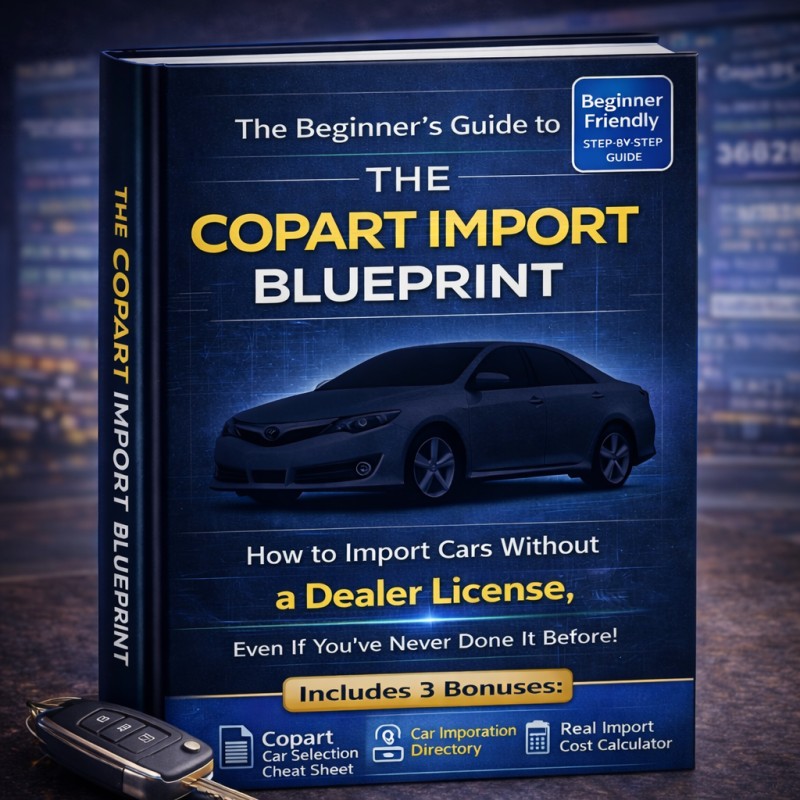 Copart Import Blueprint - How to Import Cars From Copart Without a Dealer License