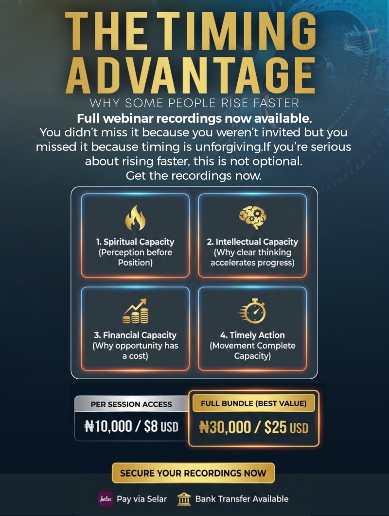 The Timing Advantage Recordings