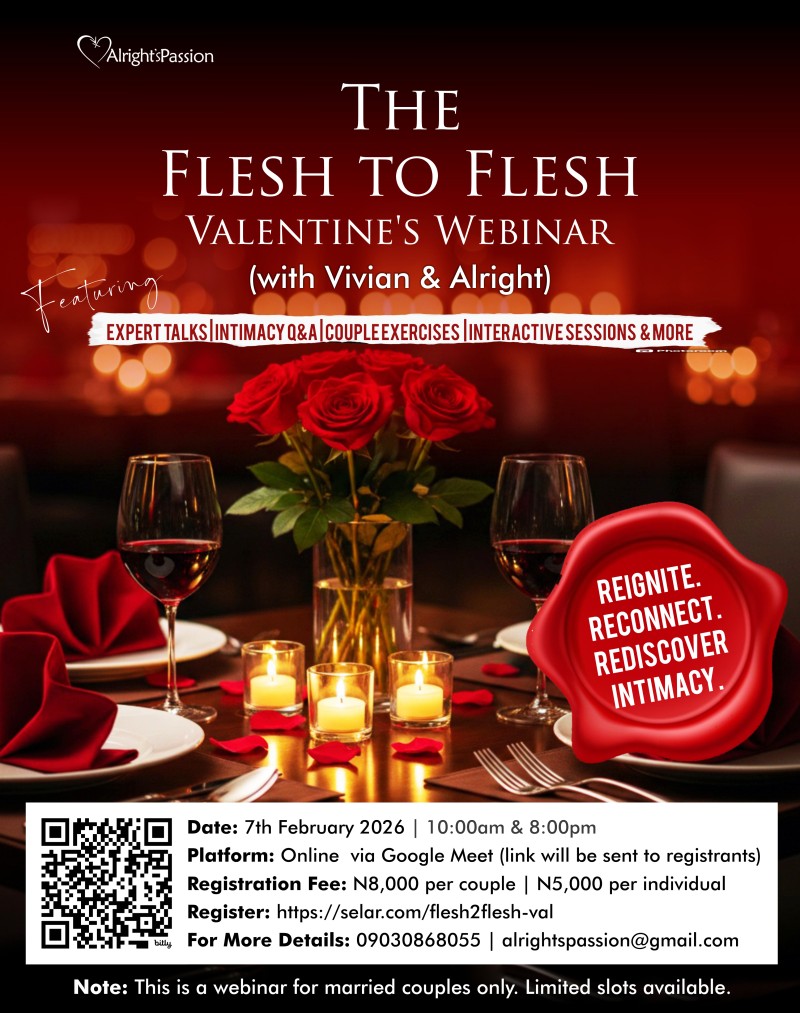 The Flesh to Flesh Valentine's Webinar