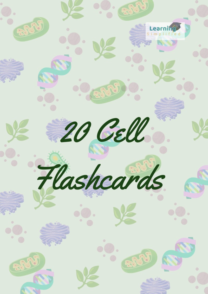 Cell Simplified: Flashcards Edition + Brain Boost 🧠