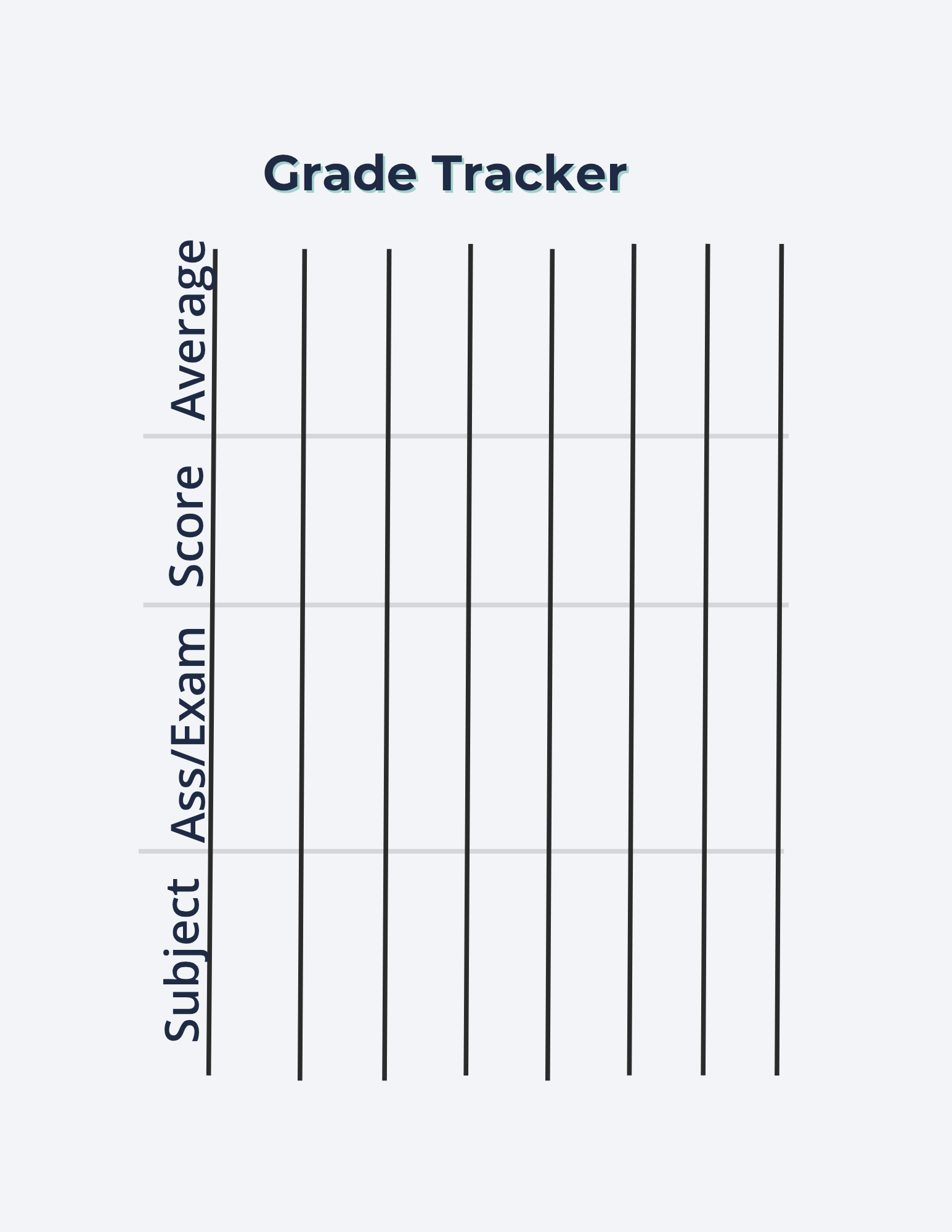 Minimalist Student Study Planner | 24-Page Printable Academic Planner
