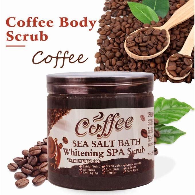DR MEINAIER Coffee Sea Salt Bath Brightening SPA Scrub Face And Body Exfoliating 350g / 680g