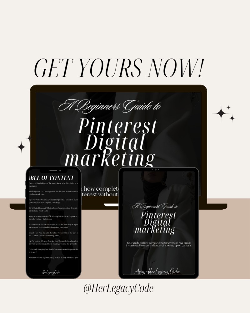 Pinterest From Zero: The Beginner's Faceless Digital Marketing Guide