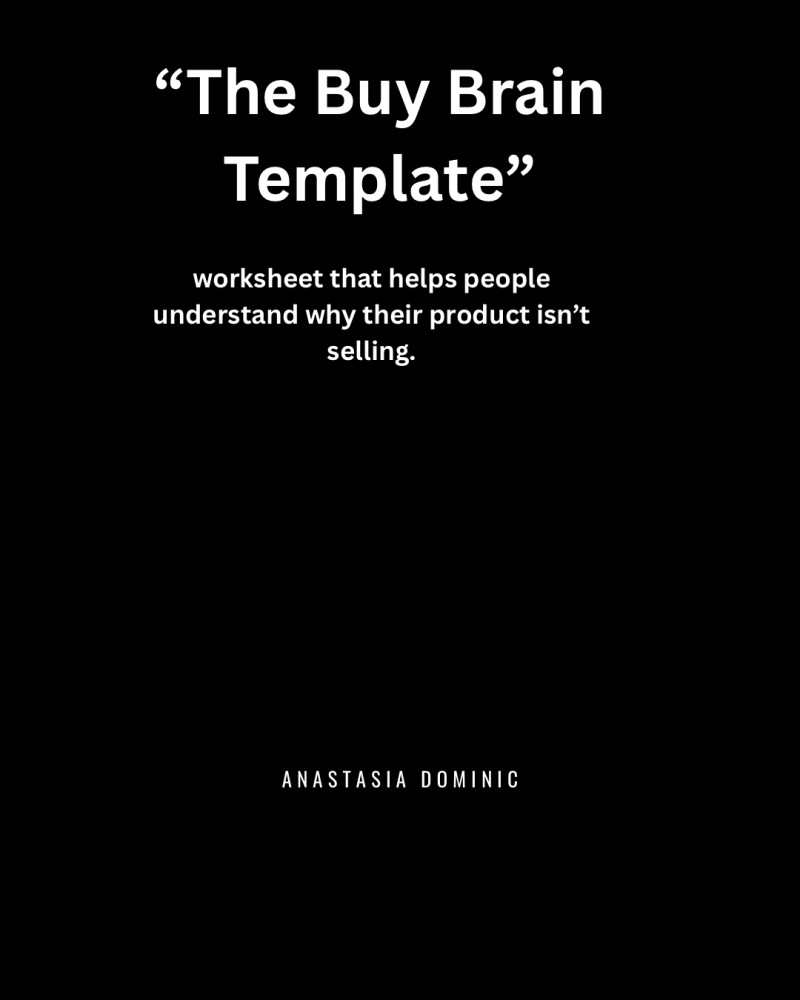 The Buy Brain Template”