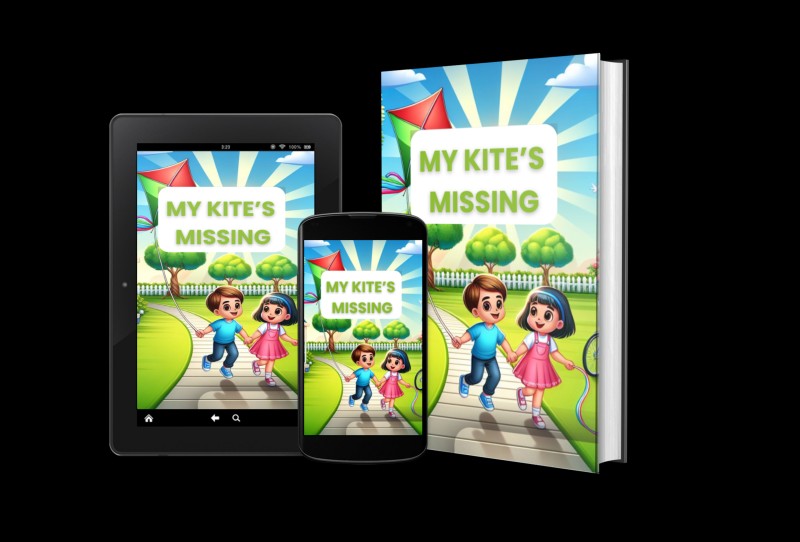 MY KITE'S MISSING -Story and Rhymes Book For Children