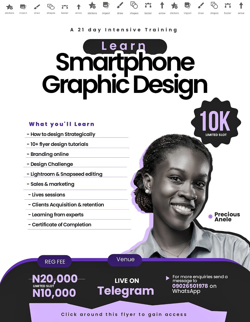 Learn Smartphone Graphic design