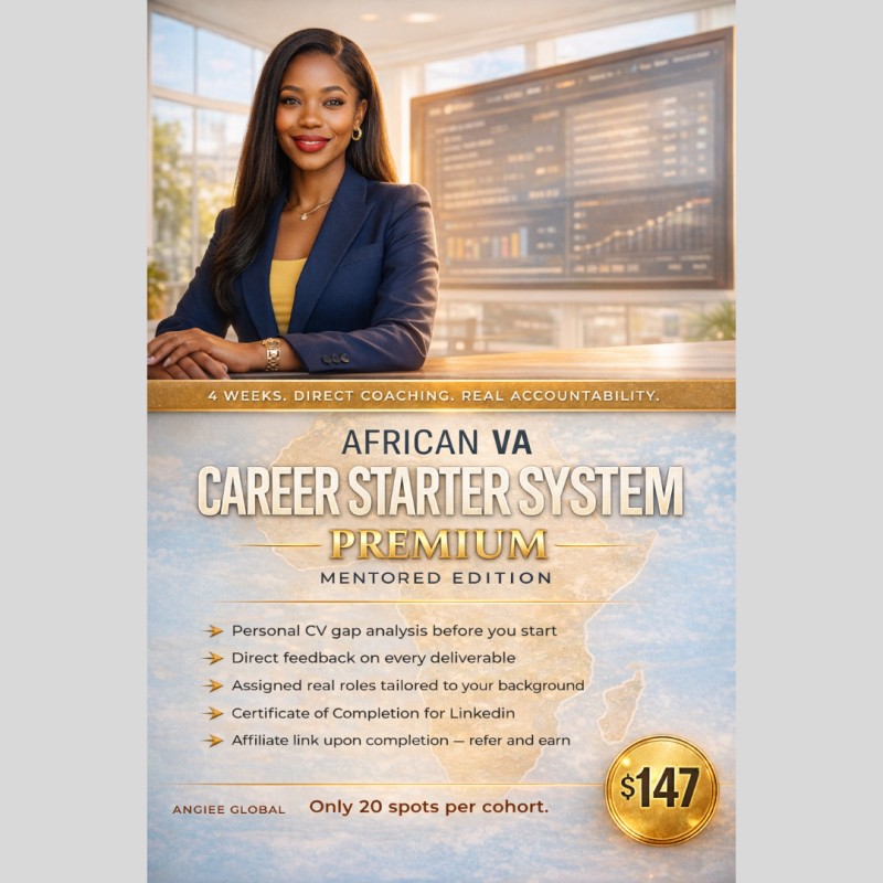 The African VA Career Starter System: Premium Mentored Programme