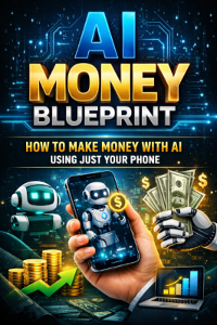 AI MONEY BLUEPRINT HOW TO MAKE MONEY WITH AI USING JUST YOUR PHONE