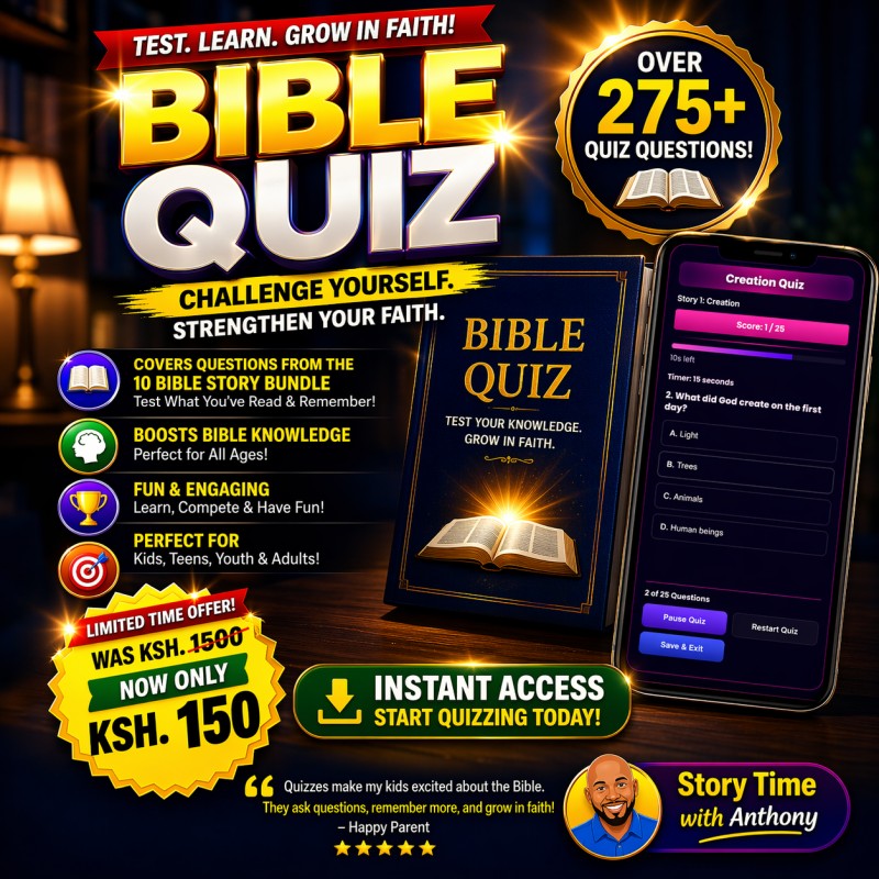 275+ Bible Stories Quiz Questions