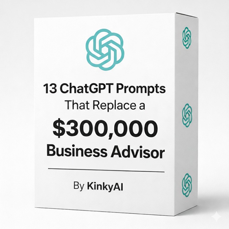 13 ChatGPT Prompts That Replaced a $300,000 Business Advisor