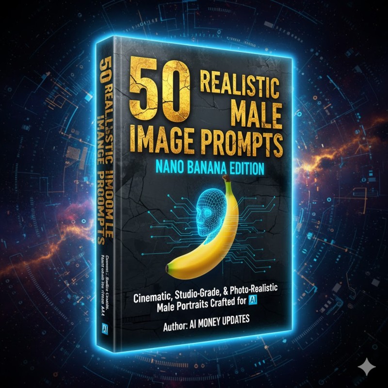 50 Realistic Male Image Prompts. Nano Banana Edition
