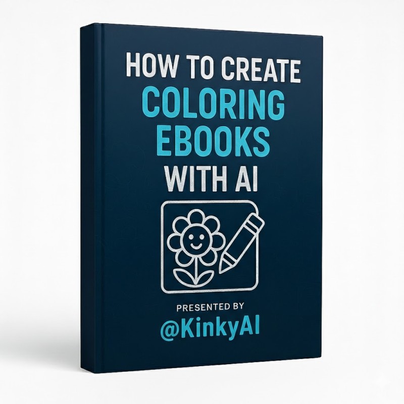 How To Create Coloring Ebooks With AI