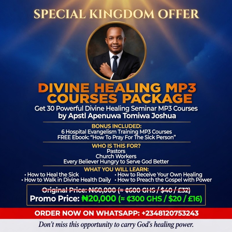 Divine Healing Masterclass-MP3