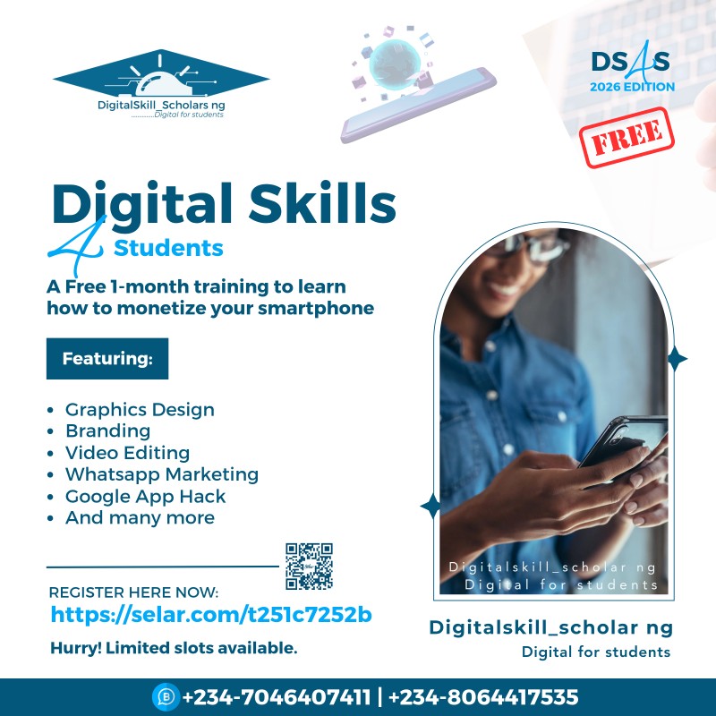 DS4S 2026: Digital Skills For Students (Full Course + Certification)