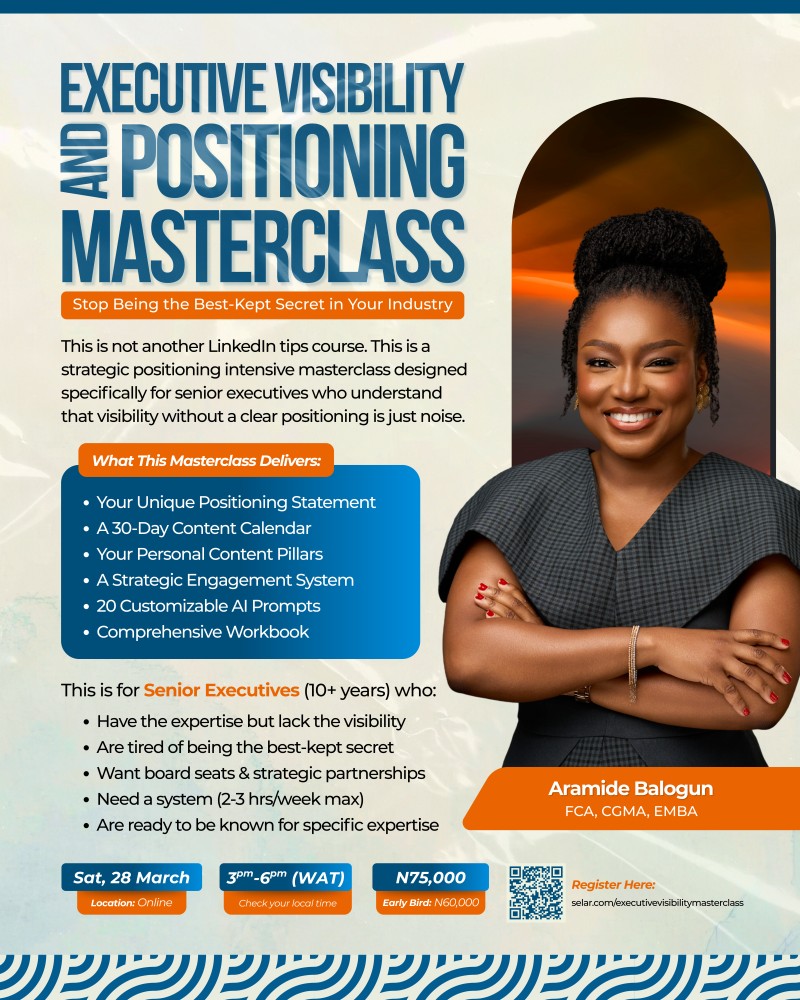 Executive Visibility & Positioning Masterclass [CLOSED - REPLAY WILL BE AVAILABLE]