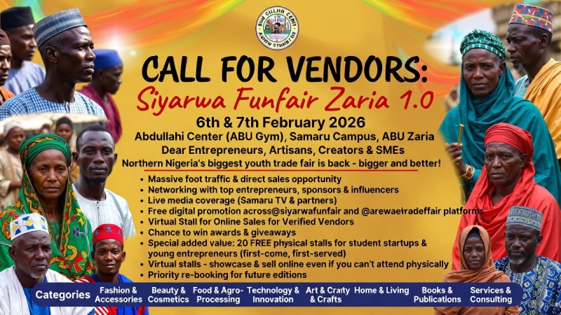 SIYARWA FUNFAIR ZARIA 1.0 - VENDORS STALL