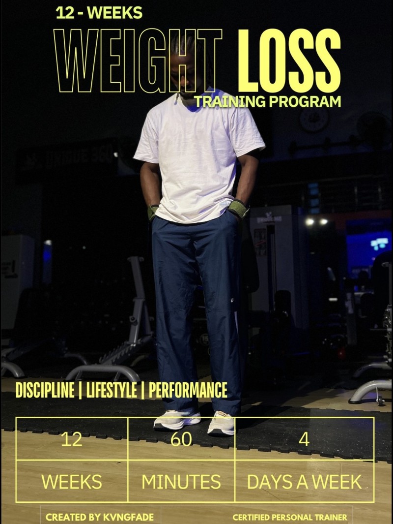 12 Weeks Weight Loss Training Program