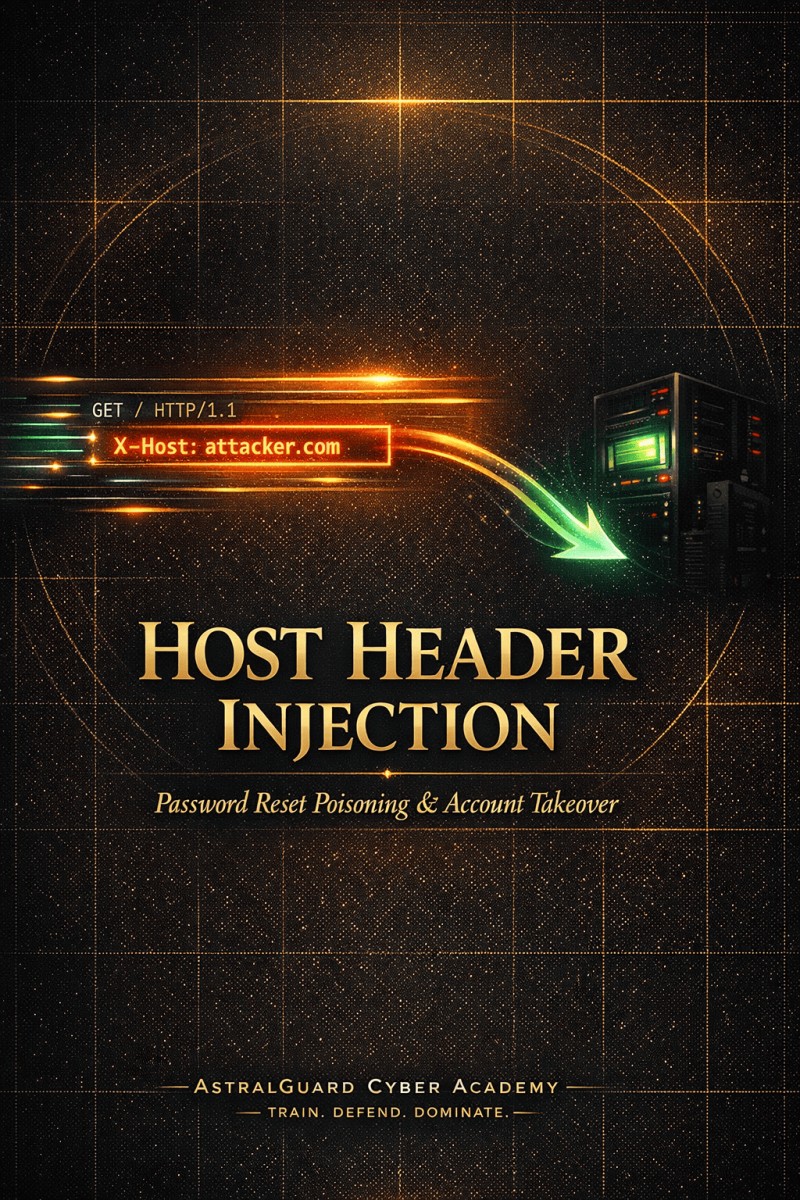 Host Header Injection Mastery Guide