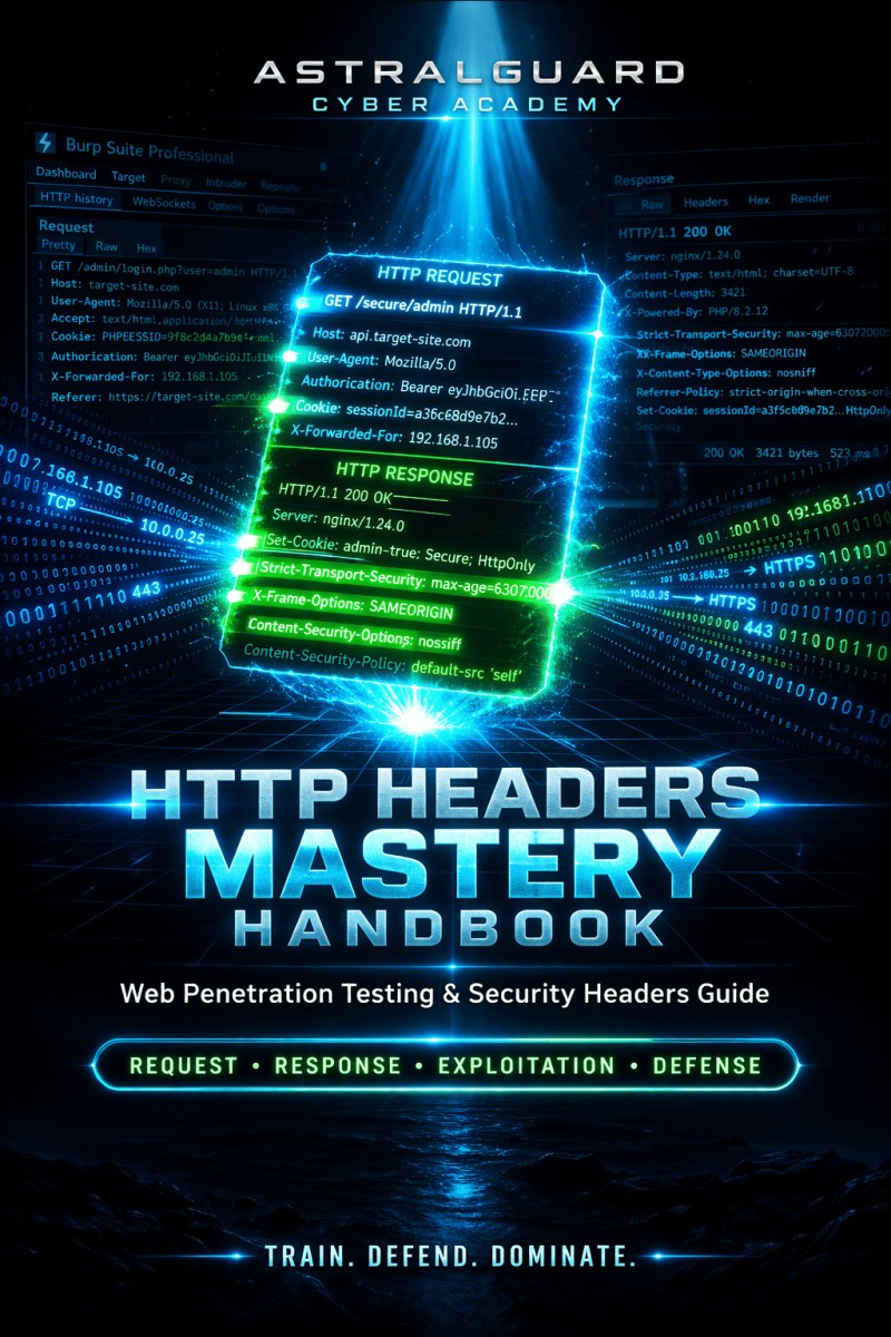 HTTP Headers Mastery Handbook – Web Penetration Testing & Security Headers Guide