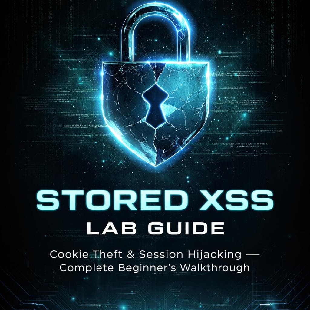 Stored XSS Lab Guide – Cookie Theft & Session Hijacking