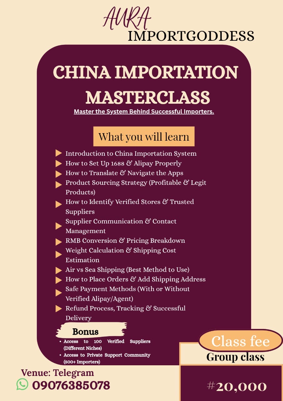 IMPORTATION MASTERY PROGRAM