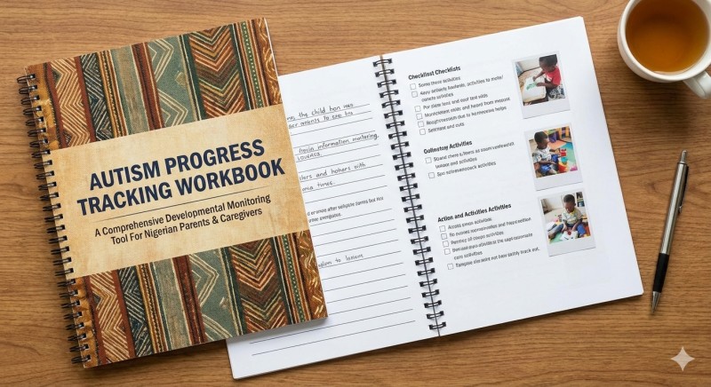 Autism Tracking Progress Workbook