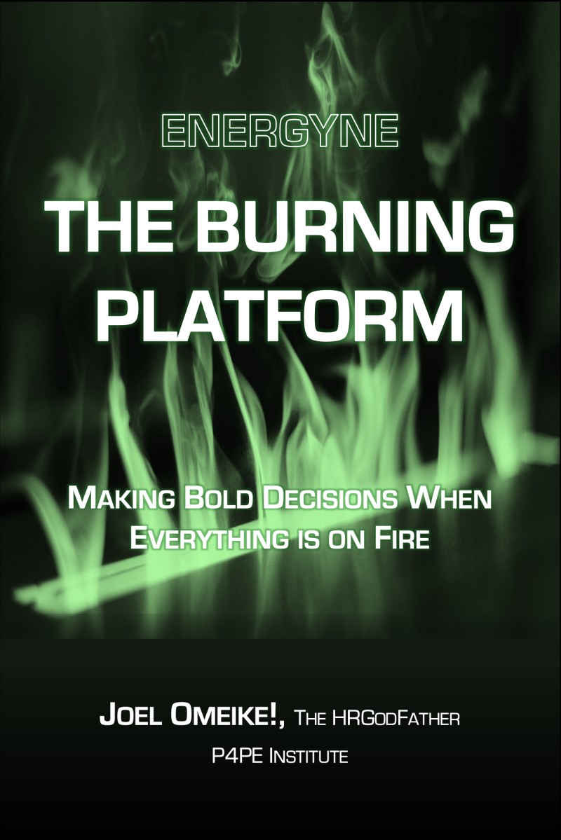 ENERGYNE–The Burning Platform – Making Bold Decisions When Everything is on Fire (Deluxe Paperback)