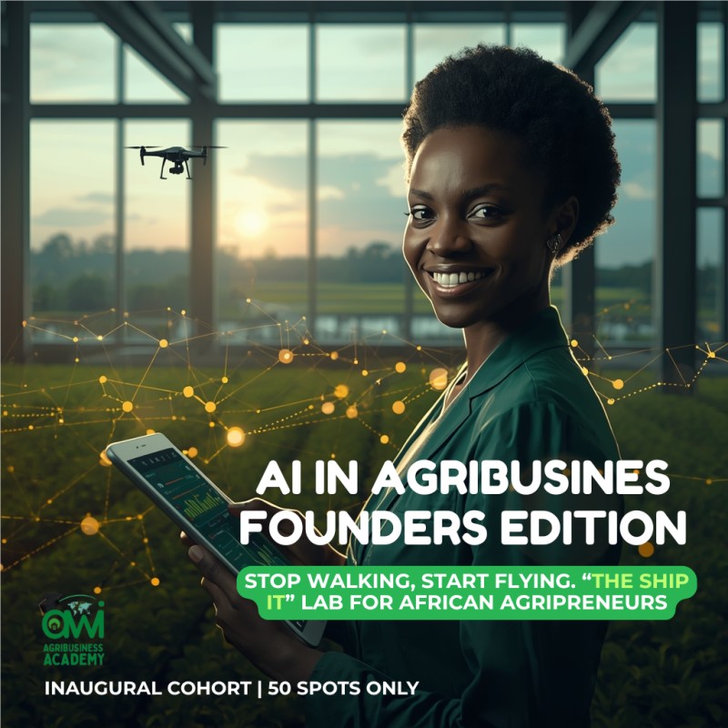 AI IN AGRIBUSINESS: FOUNDERS EDITION