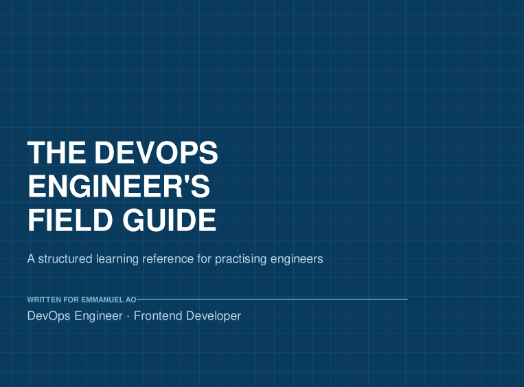 The DevOps Revision Guide: Commands, Projects & Roadmap for Junior Engineers Who Already Started