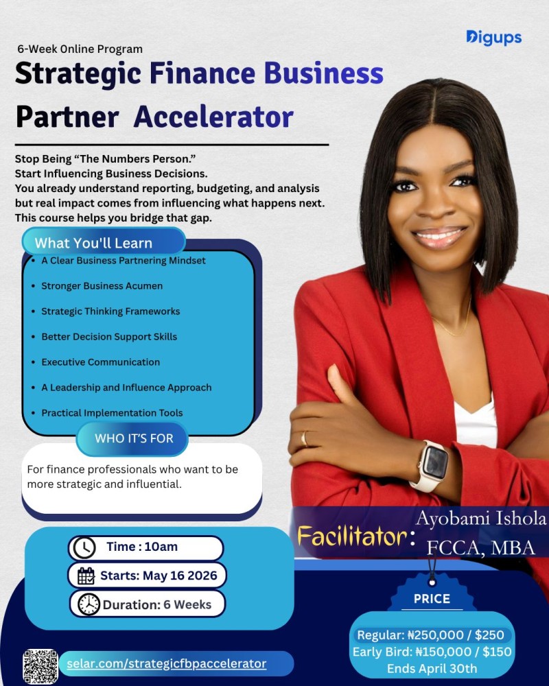 Strategic Finance Business Partner Accelerator
