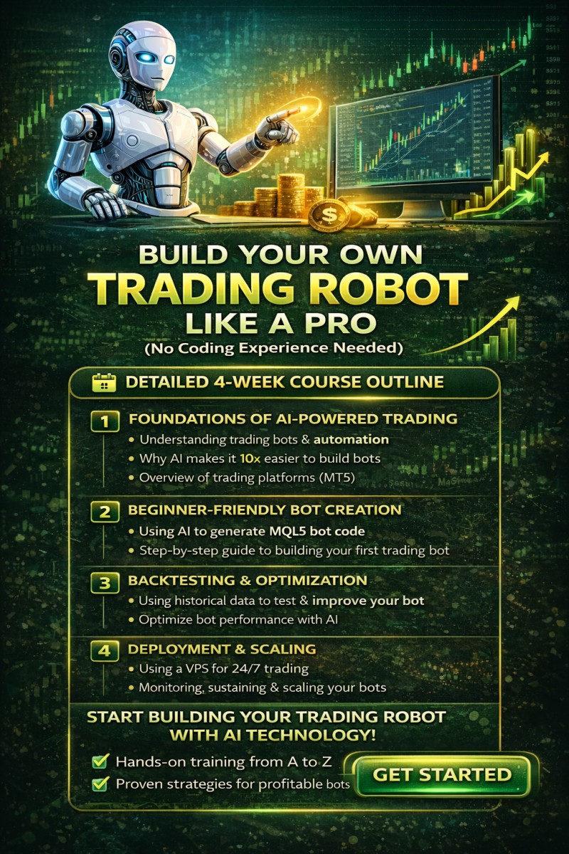 BUILD YOUR OWN MT5 ROBOT LIKE A PRO (No coding experience needed)