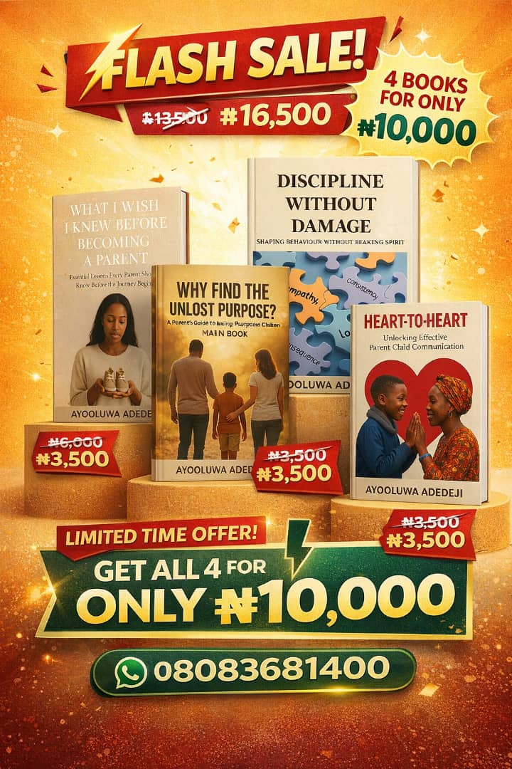 THE COMPLETE INTENTIONAL PARENTING BUNDLE (E-BOOK)- FLASH SALES