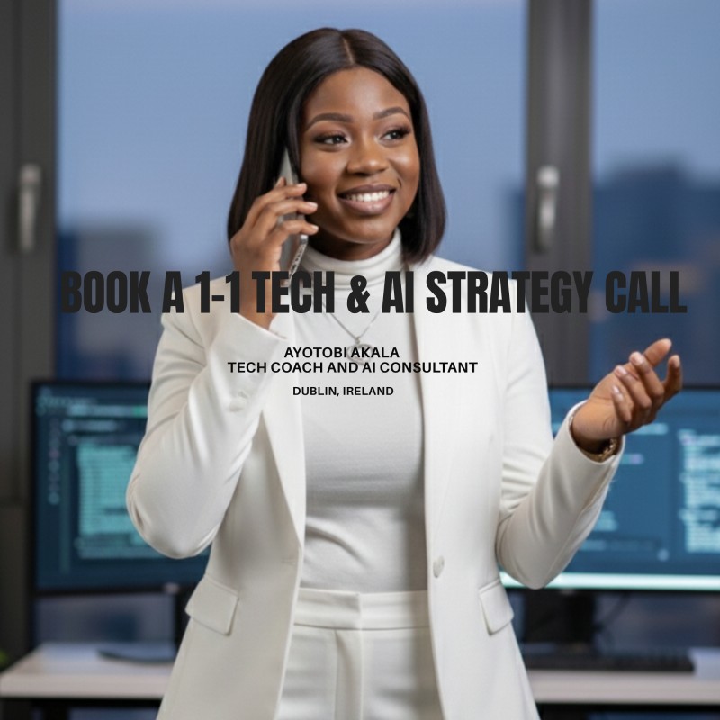 Book 1-1 Tech & AI Strategy Call with me