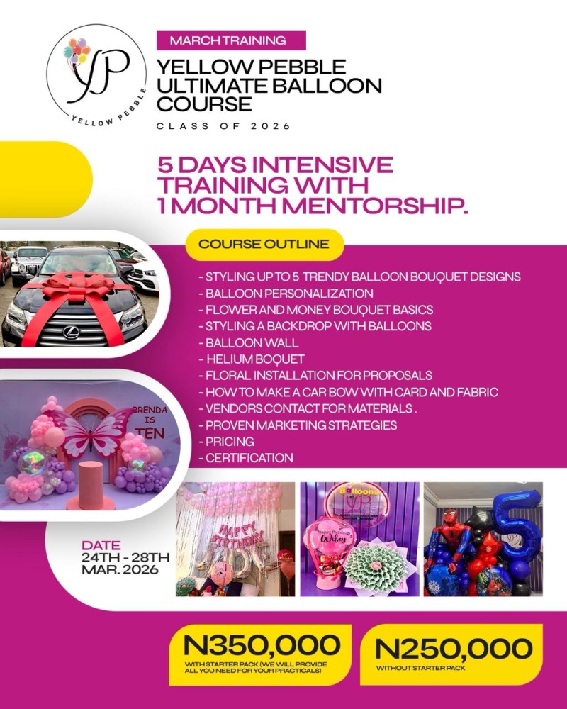 THE ULTIMATE BALLOON COURSE PHYSICAL CLASS