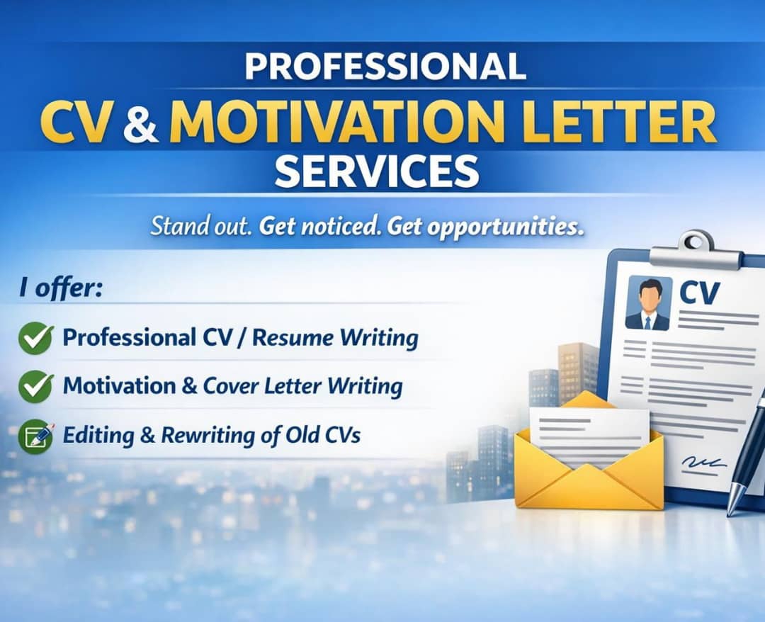 CV and Motivation Letter