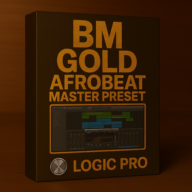 BM GOLD LOGIC PRO AFROBEAT MASTERING PRESET